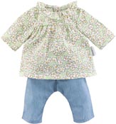 Corolle Dockklder 30 Blouse and Pants