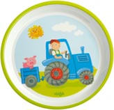 Haba Barntallrik Traktor