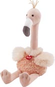 TRUDI Gosedjur Flamingo Curly stor