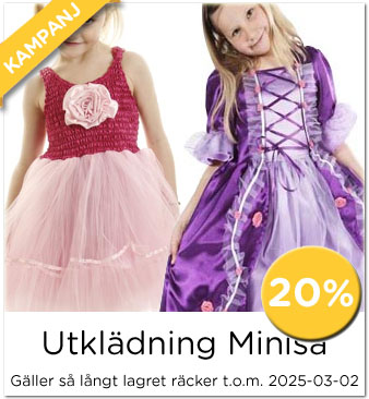 Utklädning Klänningar Minisa 20%